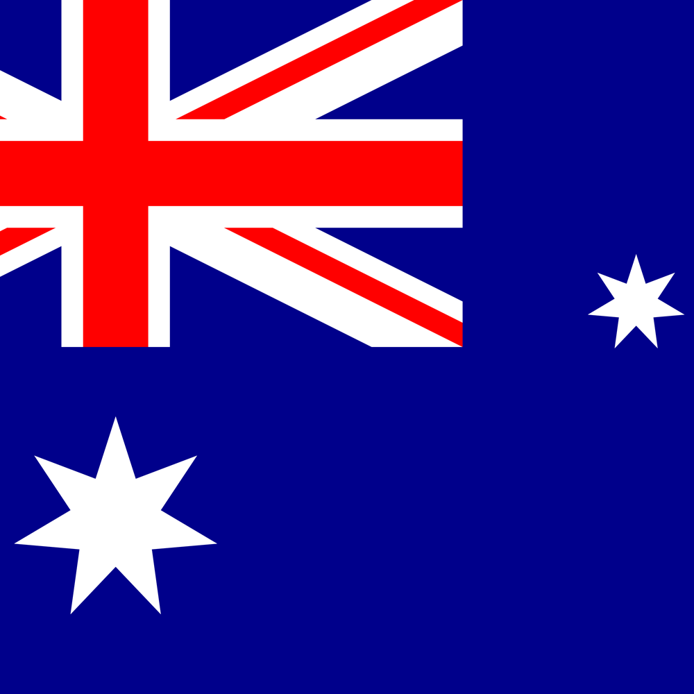 Australia Flag Square